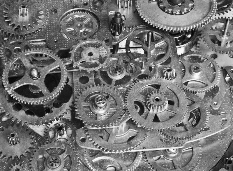 Abstract apparaat Gestileerde collage van een mechanisch apparaat royalty-vrije stock foto's Abstract apparaat Gestileerde collage van een mechanisch apparaat royalty-vrije stock foto's