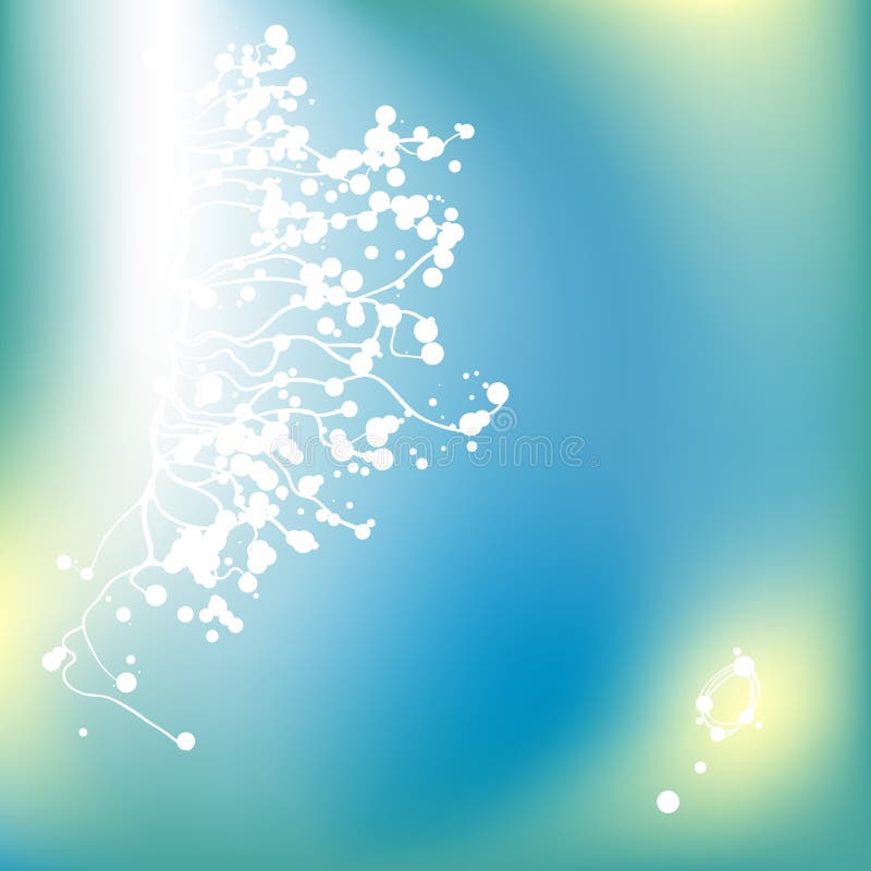 Abstract aqua background