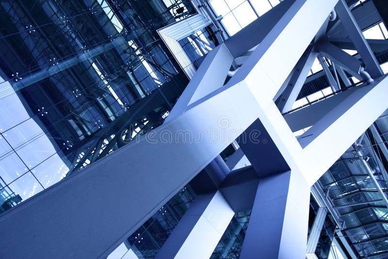Abstract architectural detail stock photo