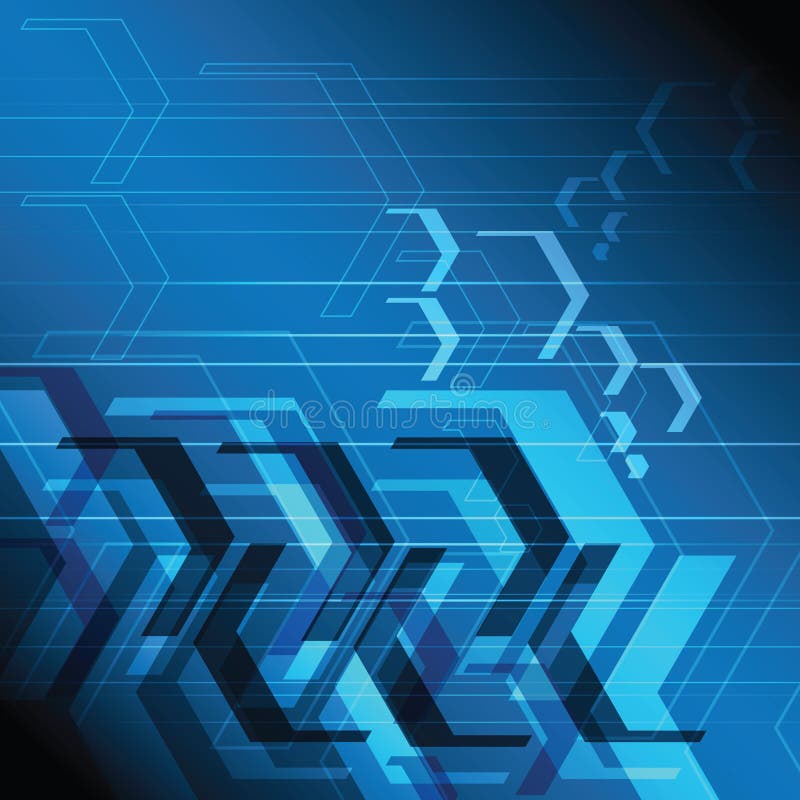 Abstract arrow movement vector illustration