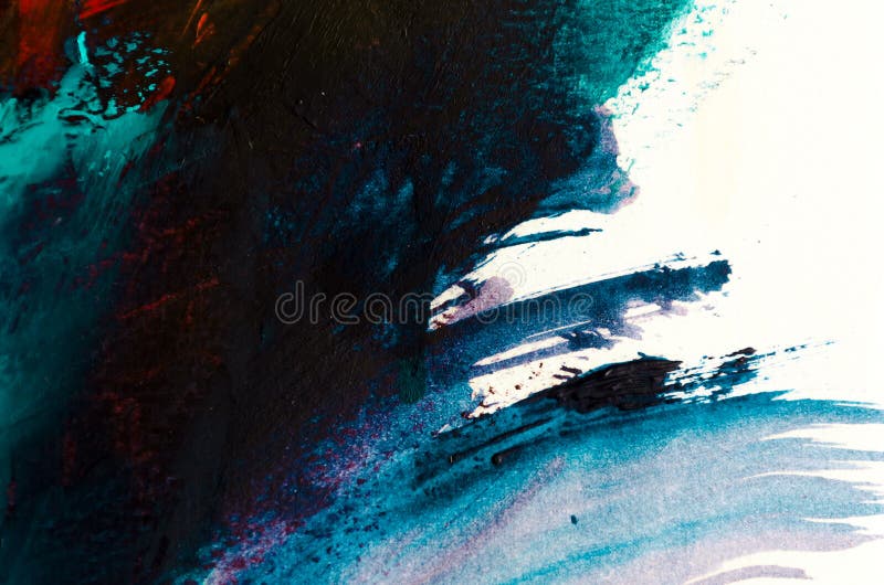 Abstract Oil Painting Background. Oil on Canvas Texture. Hand Dr Stock Photo  - Image of decoration, landscape: 126123284