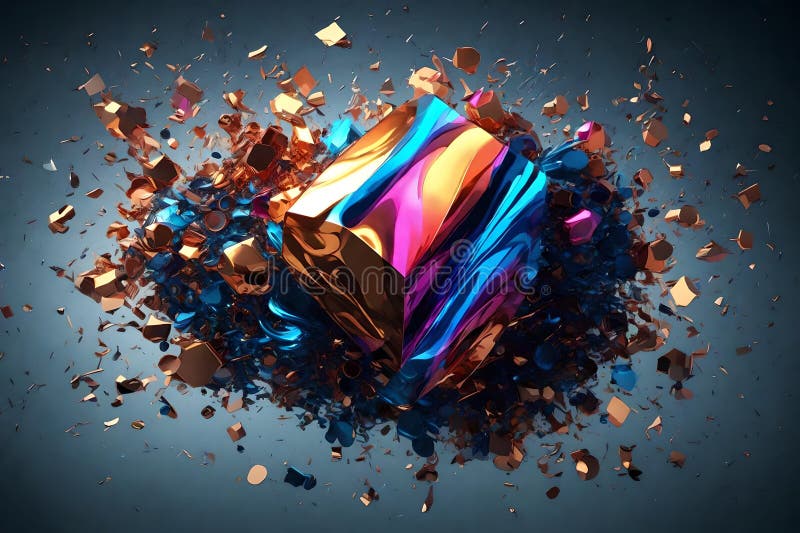 Abstract art featuring a swirling mixture of RGB colors intertwining and blending over a dark background. Dynamic and vibrant vector illustration