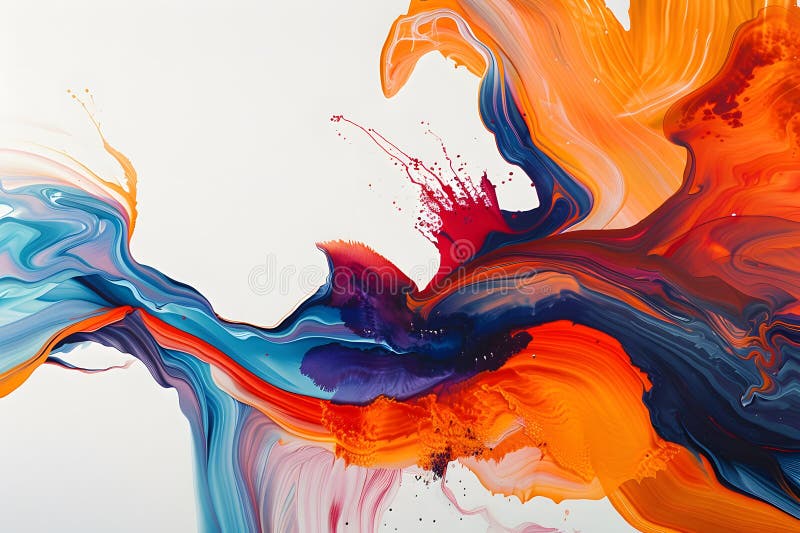 Abstract art form featuring a mesmerizing display of tones stock illustration