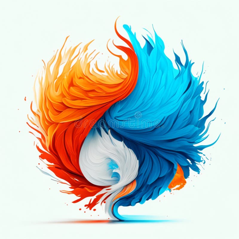 Abstract art is a form of visual art that does not attempt to represent stock illustration