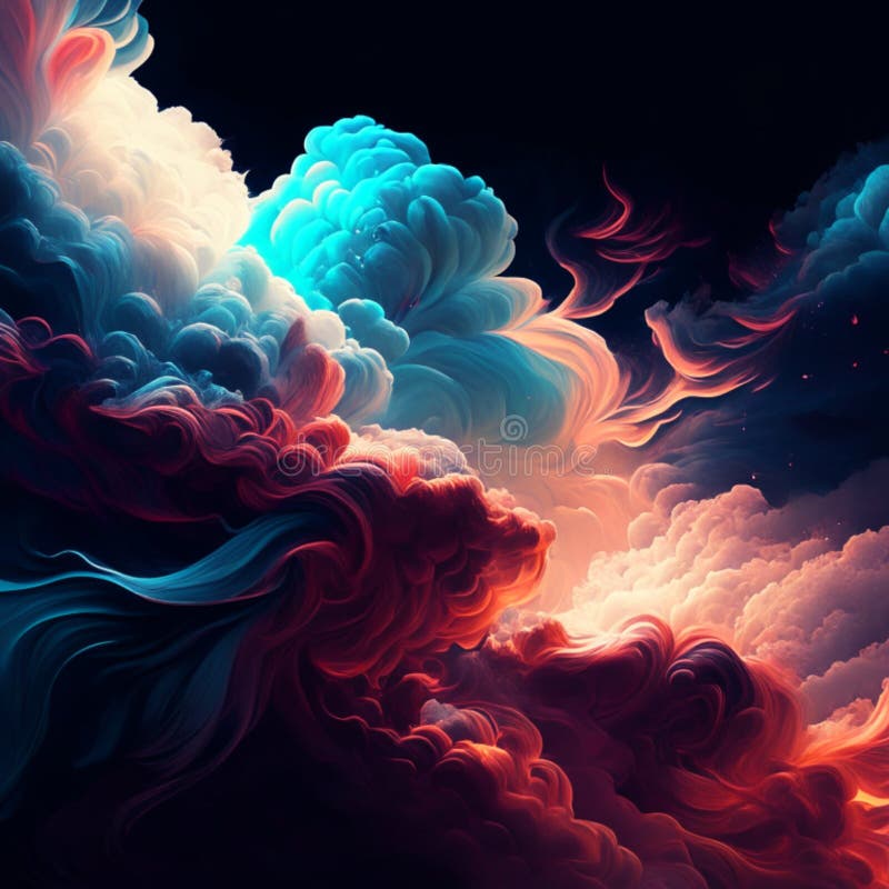 Abstract art is a form of visual art that does not attempt to represent vector illustration