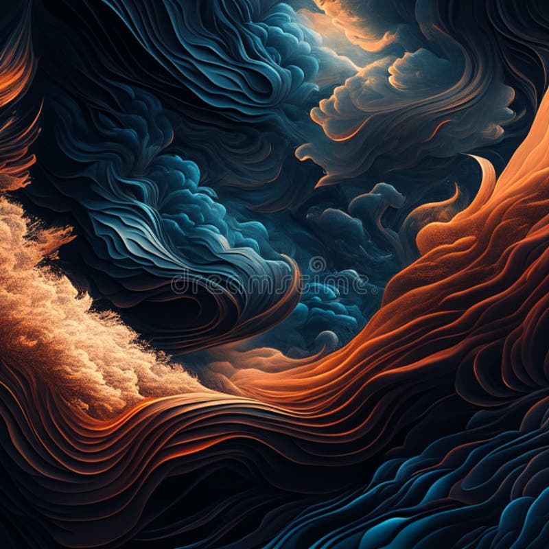 Abstract art is a form of visual art that does not attempt to represent stock illustration
