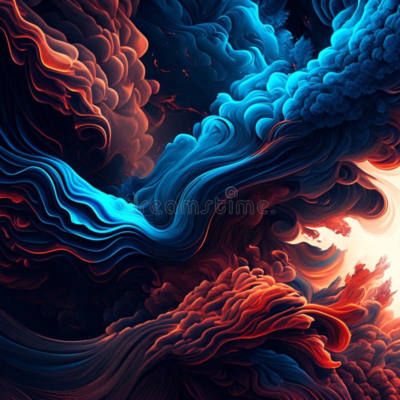 Abstract art is a form of visual art that does not attempt to represent vector illustration