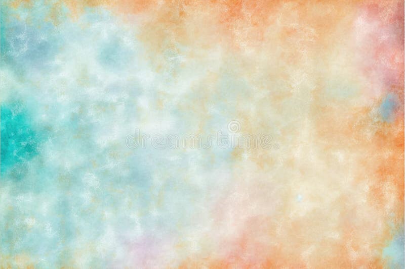 Abstract Art in Pastel Colorful Painting in Paper with Seamless Design. Stock Illustration