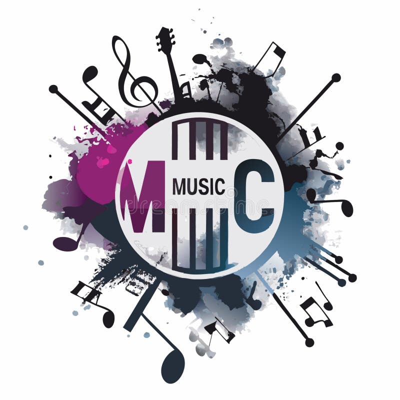 Artistic Music Design Stock Illustrations – 116,419 Artistic Music