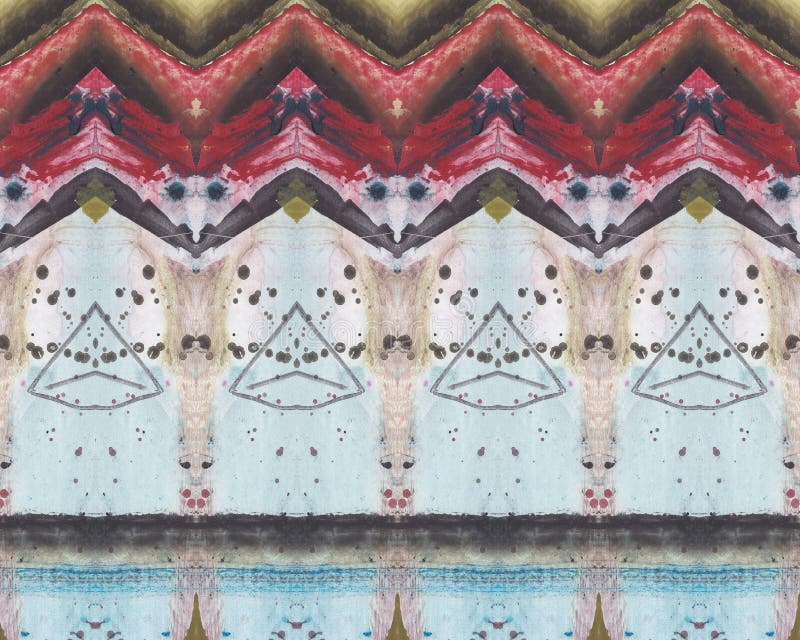 Abstract Artwork with Colorful Patterns for Wallpapers Stock