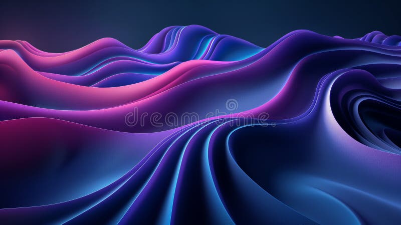 Abstract audio spectrum wave design stock illustration