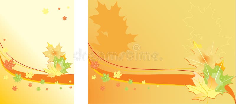 Abstract autumn background