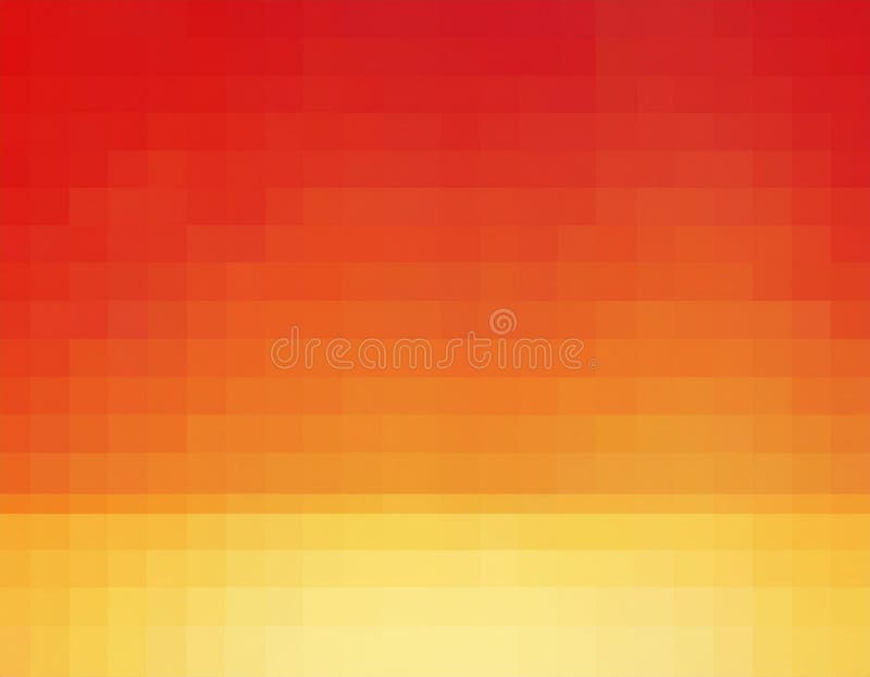 Abstract Autumn Gradient Background Deep Red to Soft Yellow Color Blend royalty free illustration