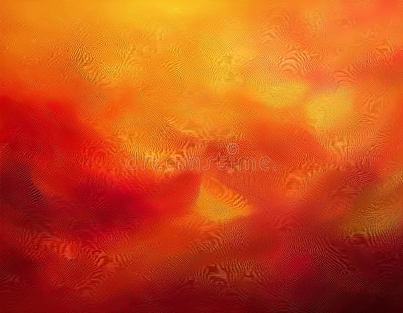 Abstract Autumn Gradient Background Deep Red to Soft Yellow Color Blend royalty free stock image