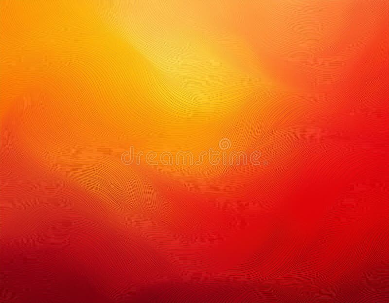 Abstract Autumn Gradient Background Deep Red to Soft Yellow Color Blend stock photography
