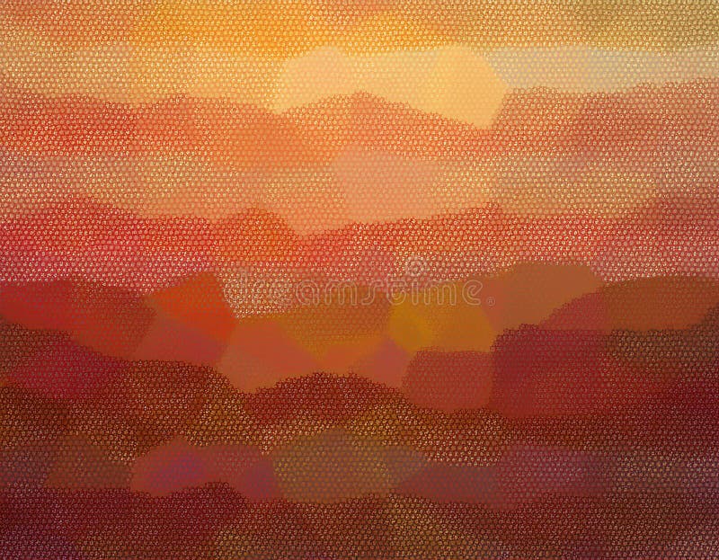 Abstract Autumn Gradient Background Deep Red to Soft Yellow Color Blend royalty free stock images