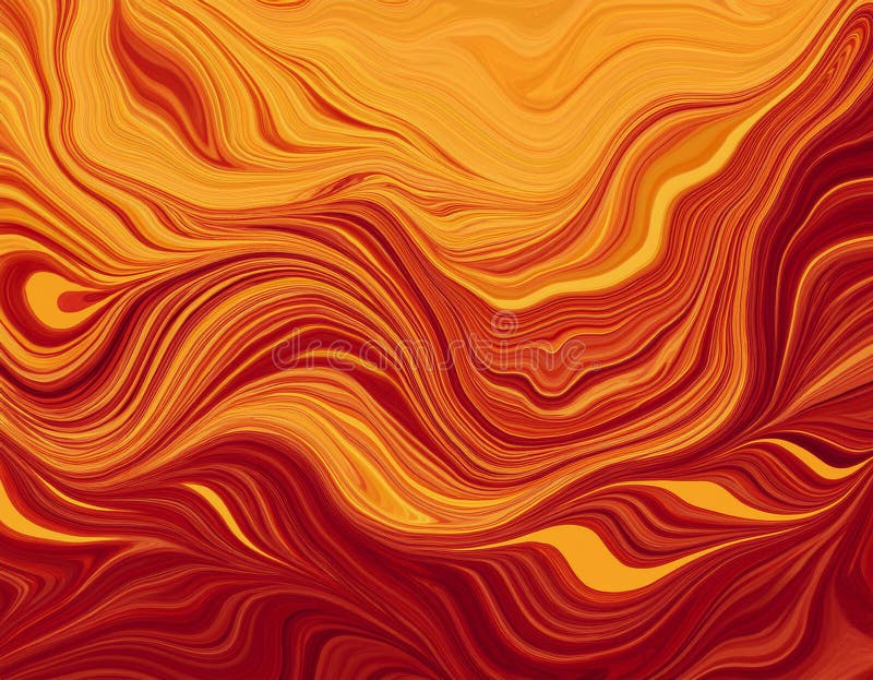 Abstract Autumn Gradient Background Deep Red to Soft Yellow Color Blend royalty free stock photo