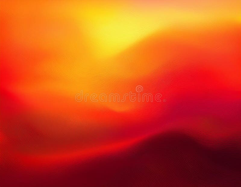 Abstract Autumn Gradient Background Deep Red to Soft Yellow Color Blend stock images