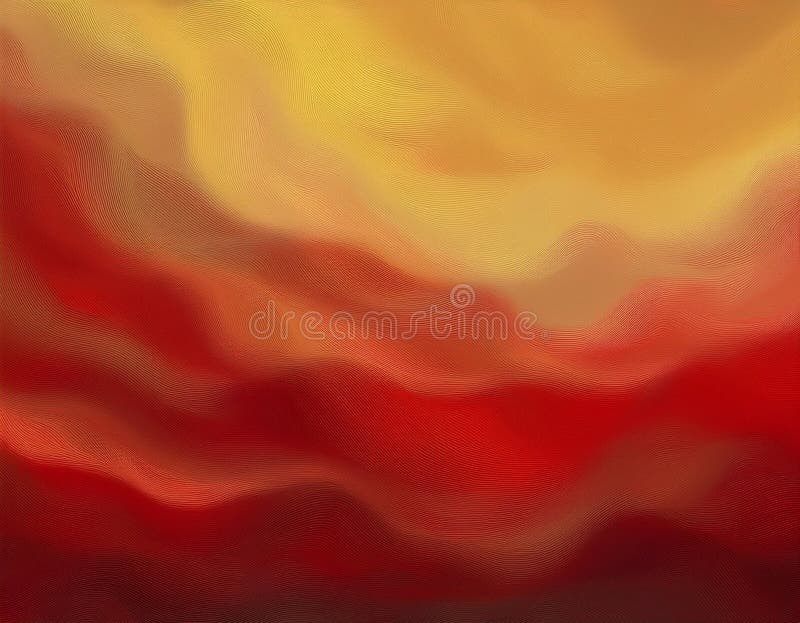 Abstract Autumn Gradient Background Deep Red to Soft Yellow Color Blend royalty free stock photography