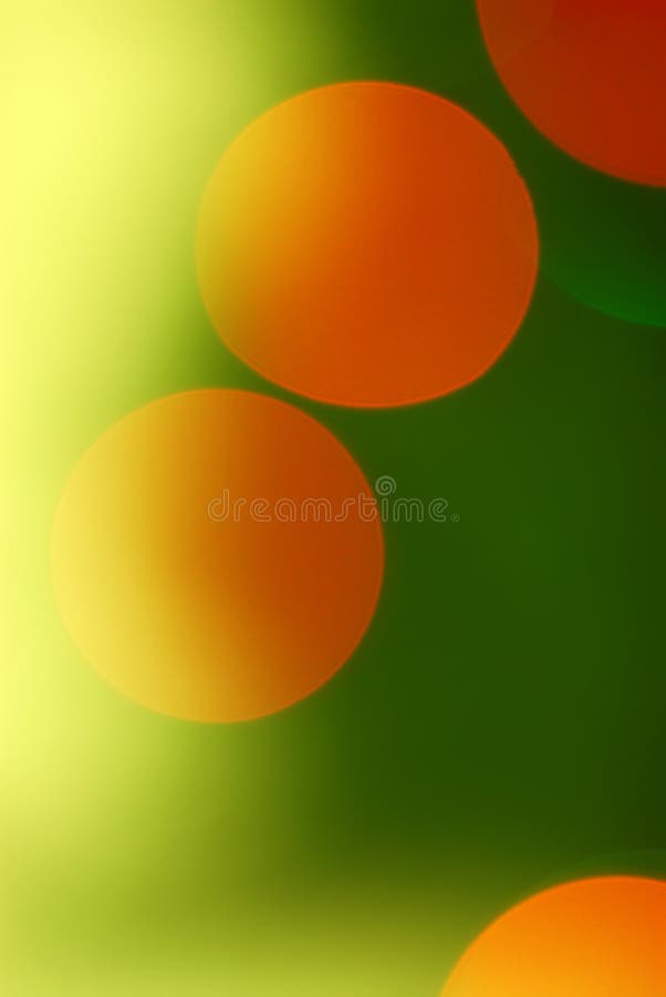 Green, Yellow and Orange Abstract Background
