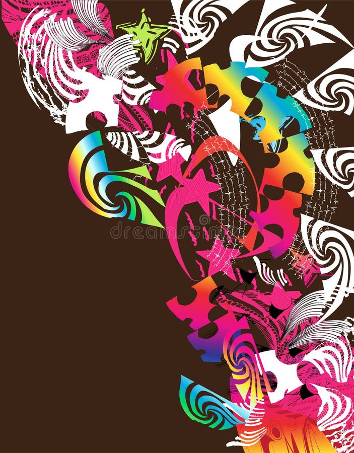 Abstract background royalty free illustration