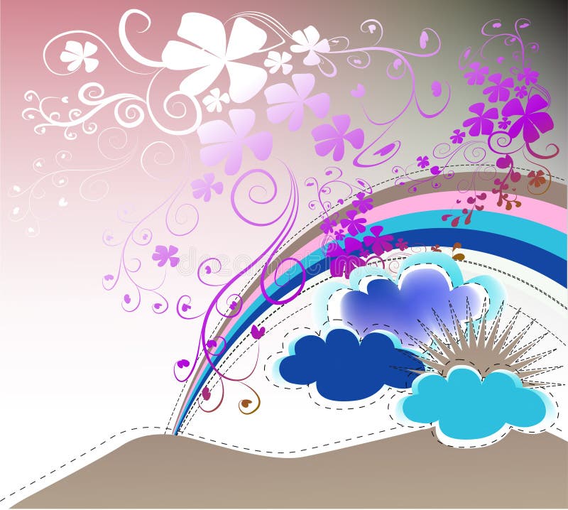 Abstract background royalty free illustration