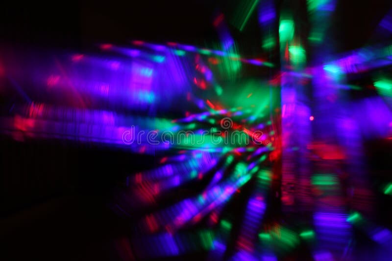 Abstract background of moving colorful lights. Disco violet light stock images, royalty-free photos and pictures