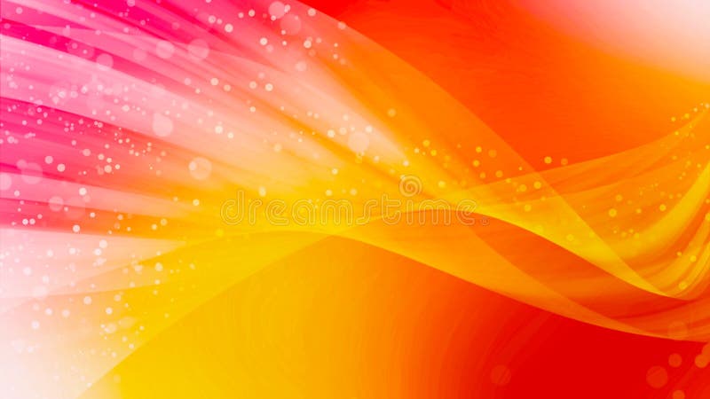 Abstract Background Art Design, Smooth Wave Bokeh and Pink Red Light Stock  Illustration - Illustration of orange, digital: 55886288