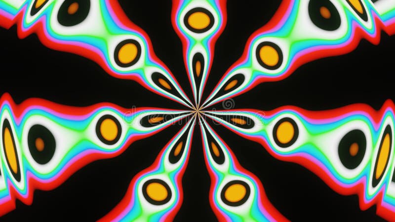 Abstract background of beautiful rays VJ Loop royalty free illustration