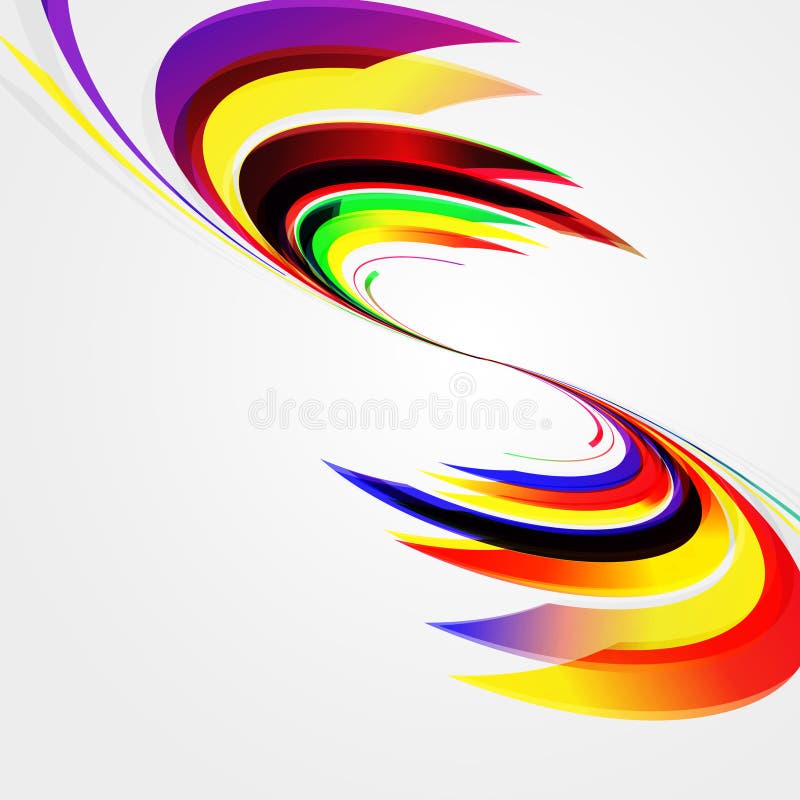 Abstract background with bent lines.