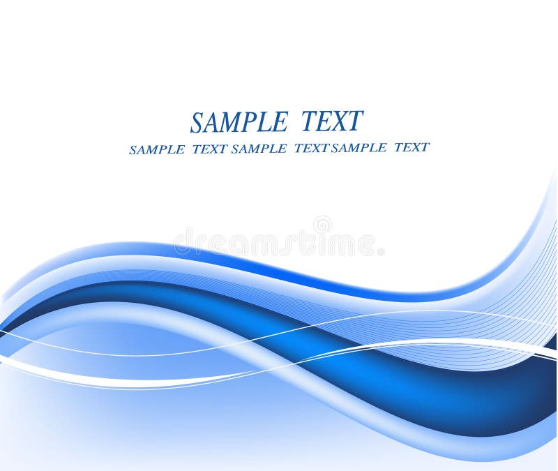 Abstract background blue vector