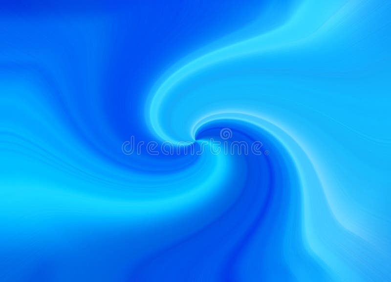 Abstract Background Blue Wave Spiral Stock Illustration - Illustration ...