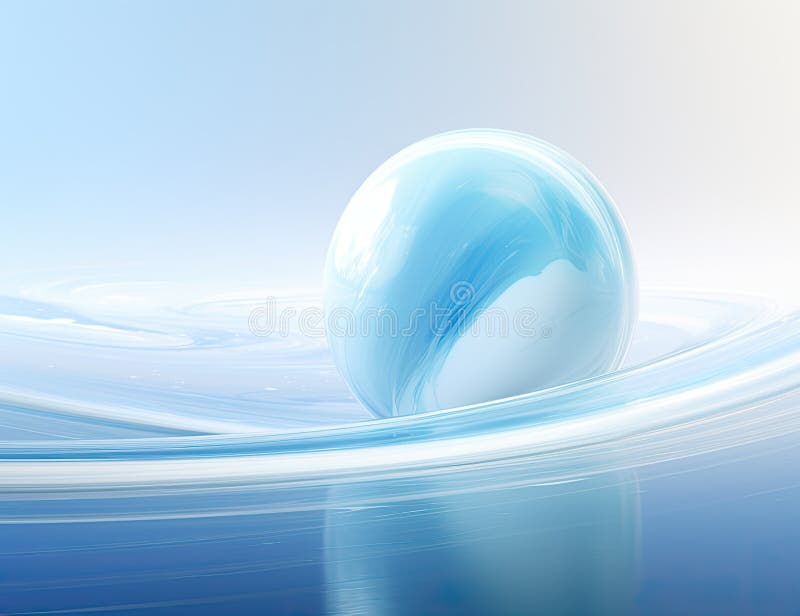 Abstract Background Blue on White Stock Illustration - Illustration of