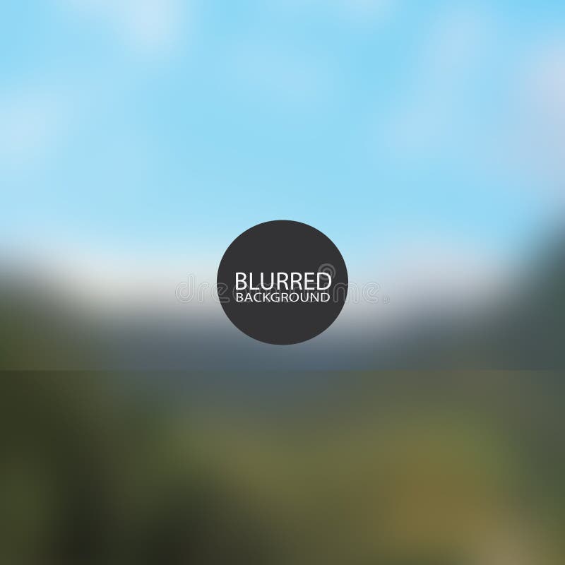 Abstract Background - Blurred Image stock illustration