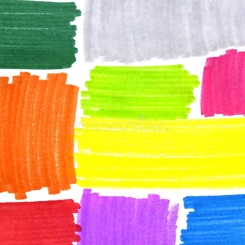 Abstract background with bright color spots stock illustration