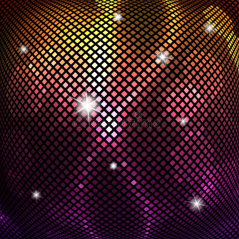 Abstract background bright shiny mosaic royalty free illustration