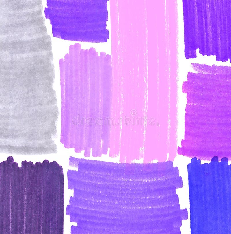 Abstract background with color stroke spots stock illustration