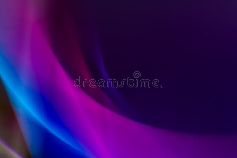 Abstract background with colored lines and blur effect of purple and blue colors. Gradients, waves and twisting royalty free illustration