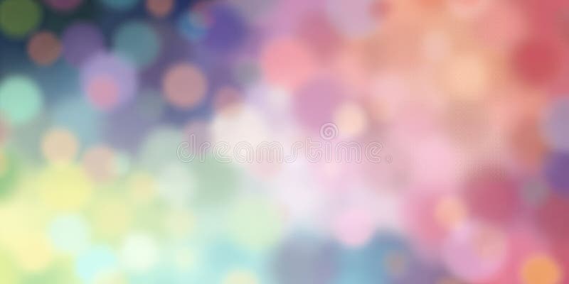 Abstract background with colorful bokeh royalty free illustration
