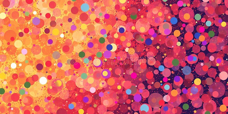 Abstract background with colorful dots royalty free illustration