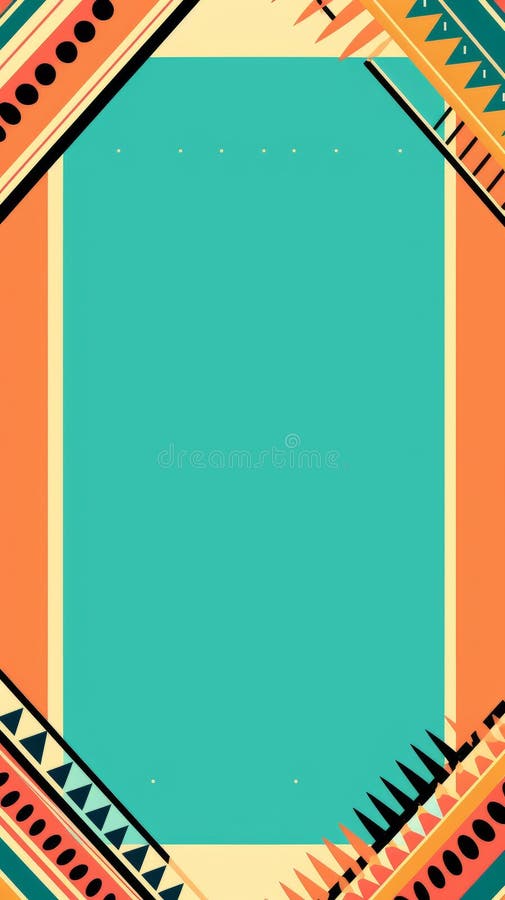 An abstract background with colorful geometric shapes royalty free illustration