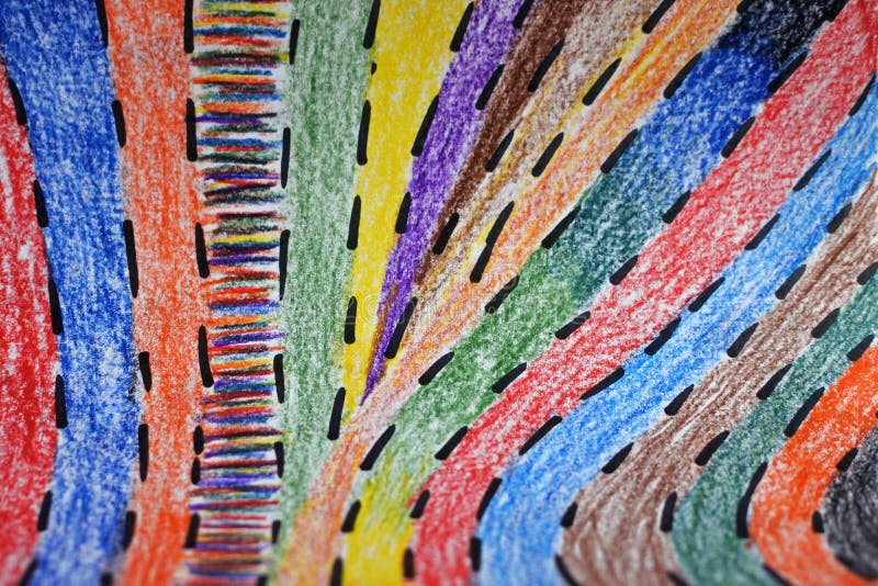 Abstract background. colorful pencil strips. children`s style stock image Abstract background. colorful pencil strips. children`s style stock image