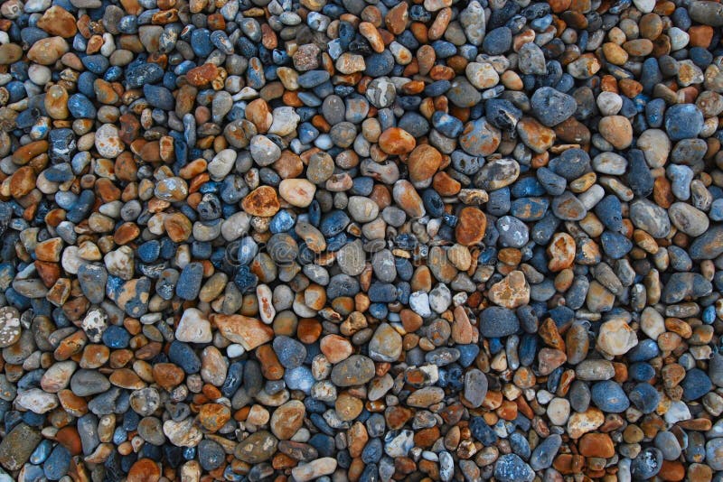 Abstract background of colorful small stones