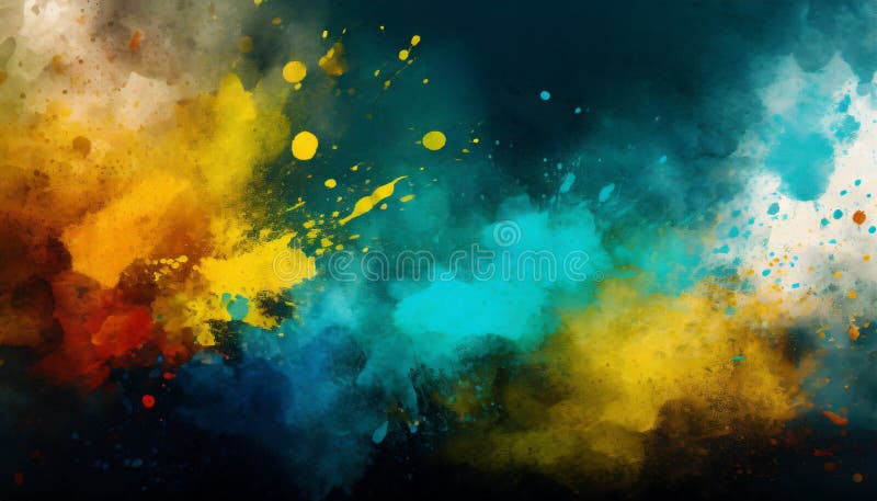 Abstract background with colorful smoke vector illustration