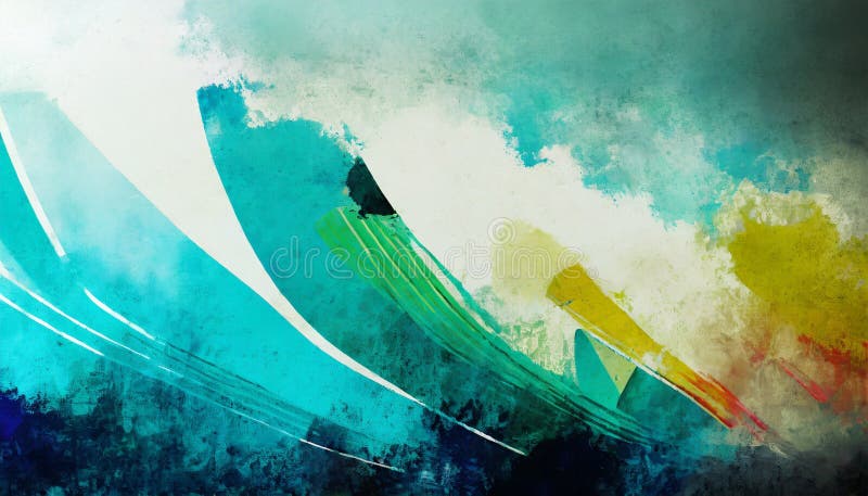 Abstract background with colorful smoke vector illustration