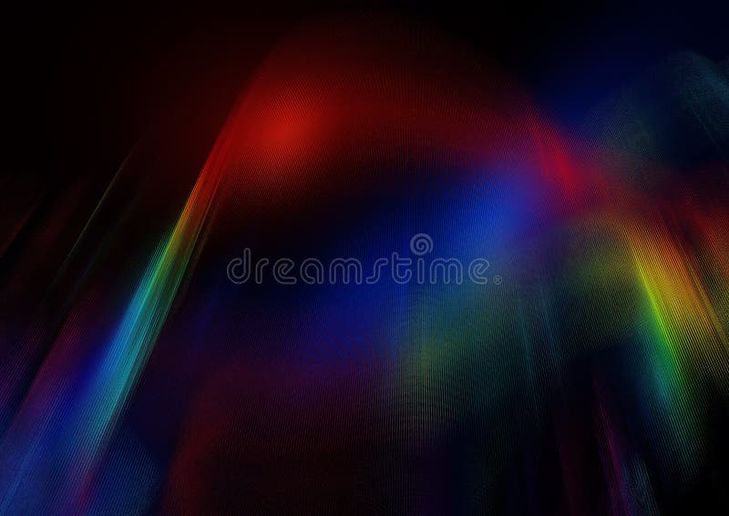 Abstract background with defocused colored waves. royalty free illustration