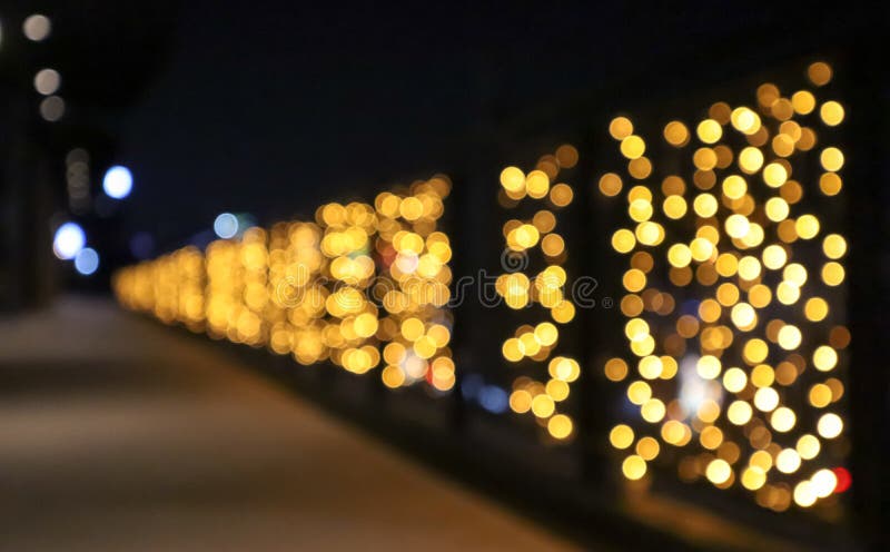 Abstract Background of Defocused on Lights with Bokeh Effect. Blurred  Background, Copy Space for Editing and Text Stock Image - Image of blur,  celebration: 154389057
