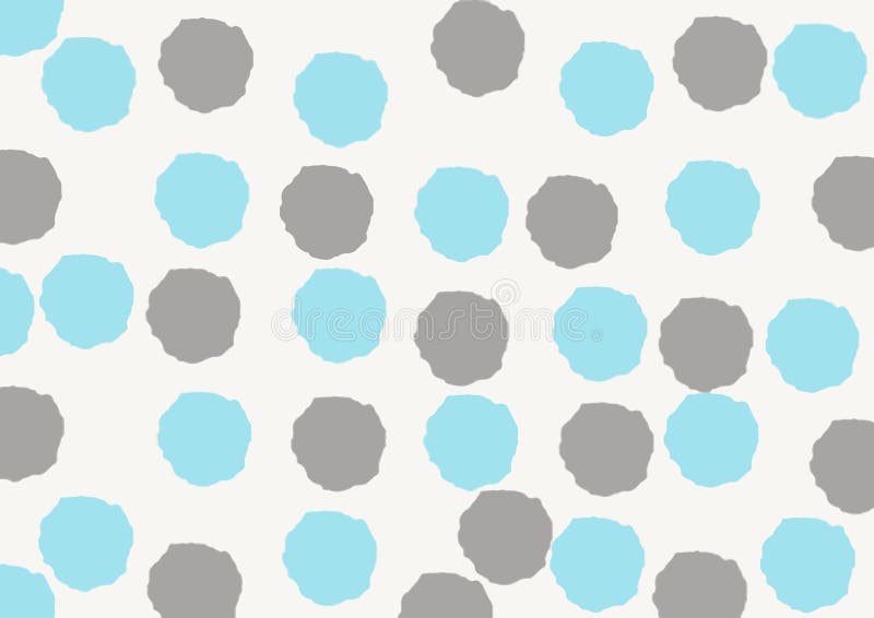 Abstract Background Design, watercolor circle paint, Blue color