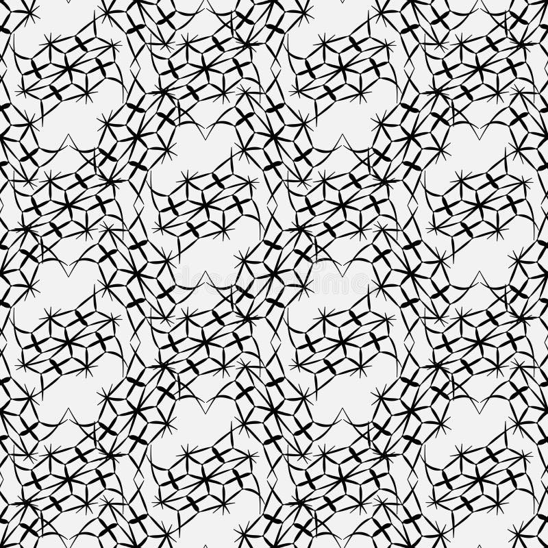 Abstract Background with Distorted Lines vector illustration