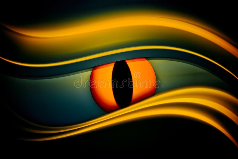 Abstract background eye